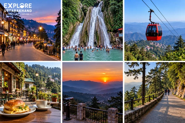 Kempty Falls, Gun Hill Ropeway and Camel's Back Road in Mussoorie